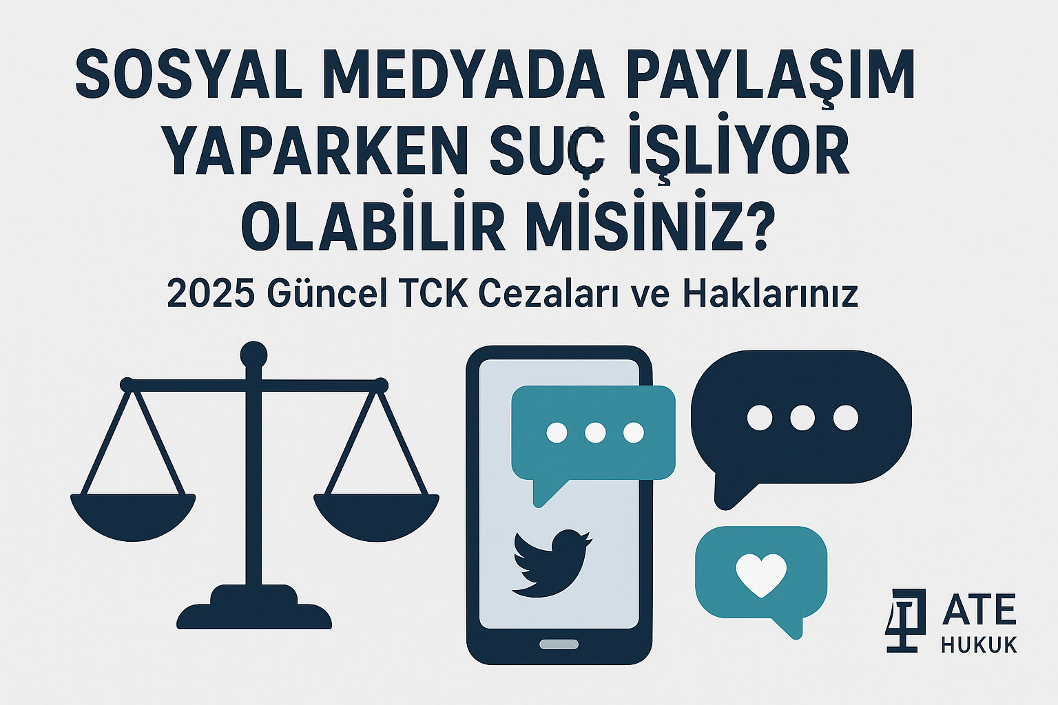 SOSYAL MEDYADA PAYLAŞIM YAPARKEN SUÇ İŞLİYOR OLABİLİR MİSİNİZ?