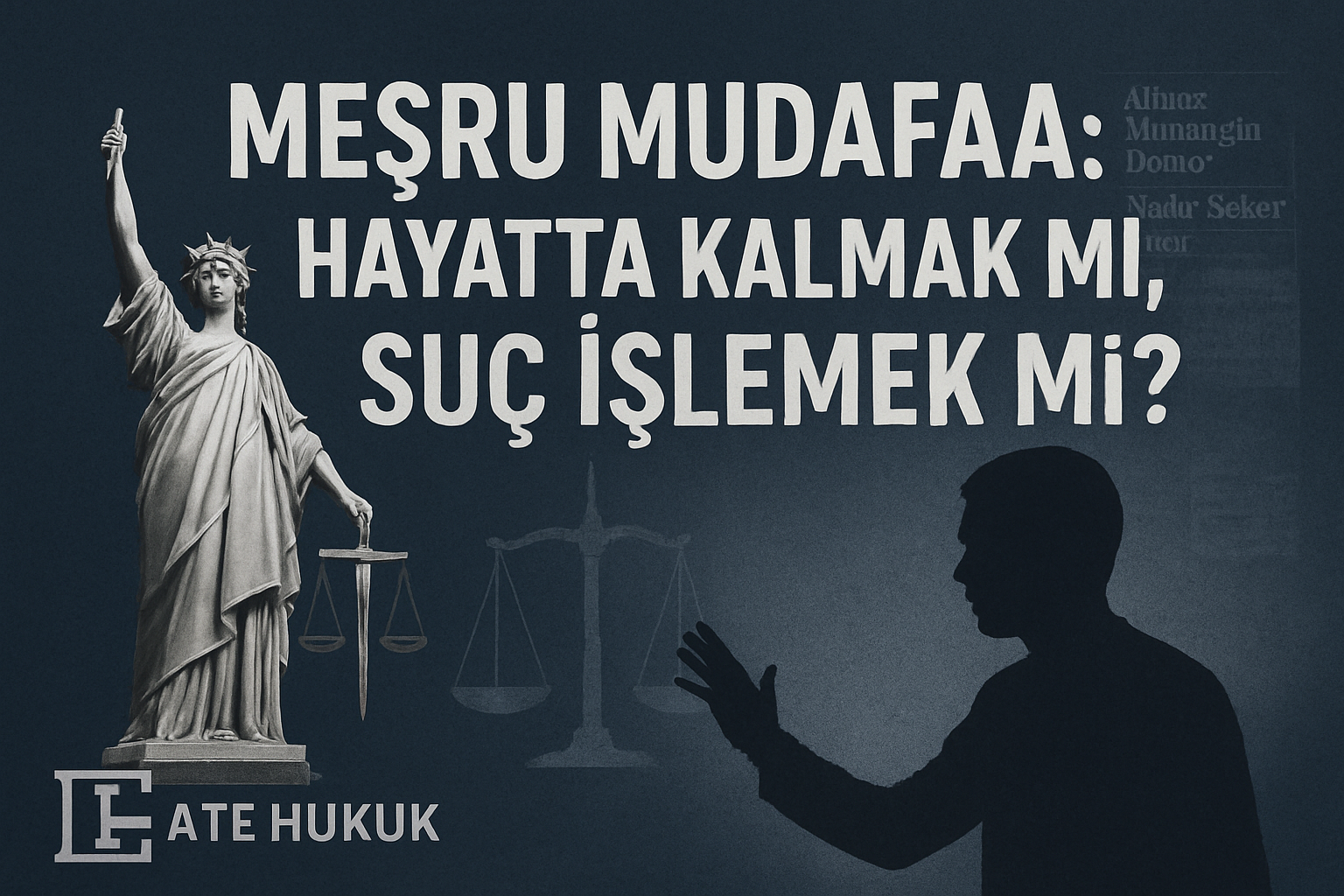 “KADİR ŞEKER’DEN AHMET SÜLÜŞOĞLU’NA: TÜRKİYE’DE MEŞRU MÜDAFAA NEREDE BAŞLAR, NEREDE BİTER?” MEŞRU MÜDAFAA NEDİR? HUKUKİ TANIMI VE KOŞULLARI